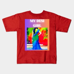 My Desi Girl Kids T-Shirt